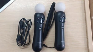 Official Sony  PlayStation Move Motion Controller PS3 - PS4 - PSVR Twin Pack  - Picture 1 of 4