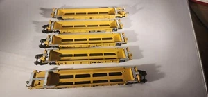 HO Walthers 48' well car set K Line #DTTX 72900, metal wheels, Kadee couplers, w - Picture 1 of 4