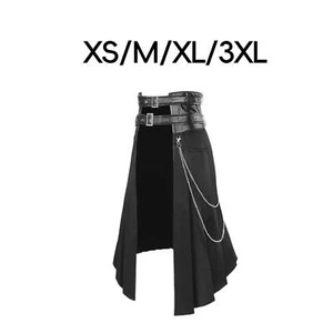 Herren Gothic Rock Modischer Steampunk Deko Cocktail mit Taschen - Bild 1 von 29