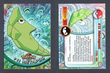 1999 Pokemon TV Animation Series 1 Rainbow Foil #11 Metapod B01 044