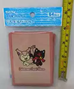Skitty Litten Pink New Sealed 64 Sleeves Pokemon Center Japanese Official Japan - Picture 1 of 2