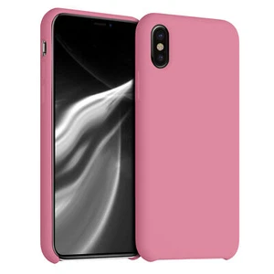 Silicone Case for Apple iPhone X - TPU Rubberized Cover - Picture 1 of 7