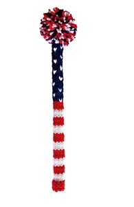 RED WHITE BLUE PATRIOTIC ALIGNMENT STICK COVER. NEW EROS GIFTS DESIGN, 13" LONG - Picture 1 of 1