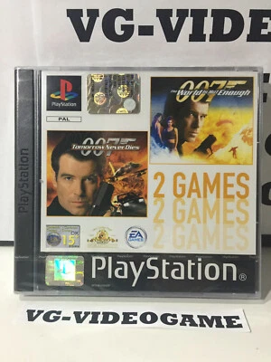 007 TOMORROW NEVER DIES, THE WORLD IS NOT ENOUGH,  PS 1 ,NUOVO - Immagine 1 di 4
