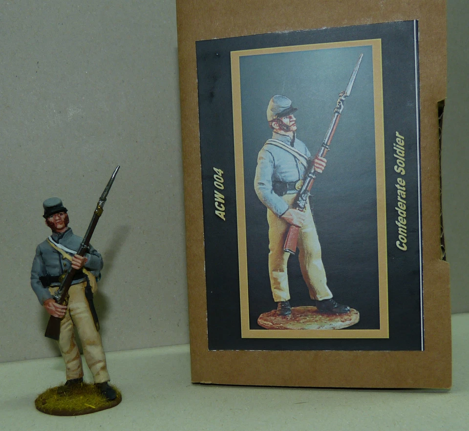 Kronprinz Toy Soldiers, Südstaaten Soldat, ACW004, Figur Maßstab 1/30 - Image 1 of 1