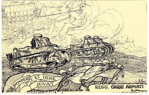 reggimento carri armati giallo seppia - Imagen 1 de 1