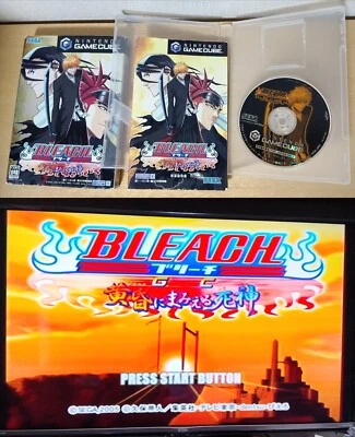 BLEACH Tasogare Shinigami GameCube Nintendo GC NTSC-J(JPN) Sleeve Case - Image 1 of 4
