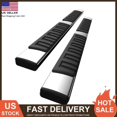 For 2020-2023 Chevy Silverado/GMC Sierra Crew Cab 6" 1500 2500HD Running Boards Foto 1 de 4