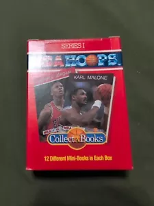 1990-91 NBA Hoops Collect-a-Books Series 1 Jordan Malone - Picture 1 of 6
