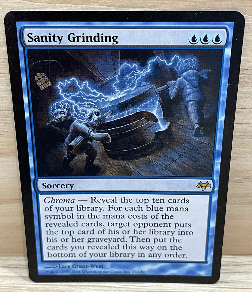 Sanity Grinding - Eventide - Magic the Gathering - MtG - Near Mint - Image 1 of 1