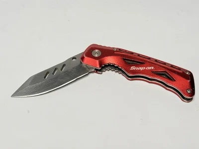 Snap-On красный карман папка танто простоя края EDC - Изображение 1 из 3