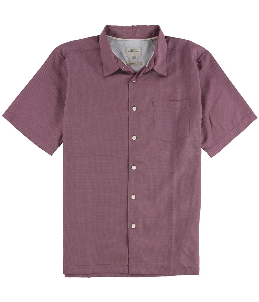 Quiksilver Mens Kings Cliff Button Up Shirt - Image 1 of 1