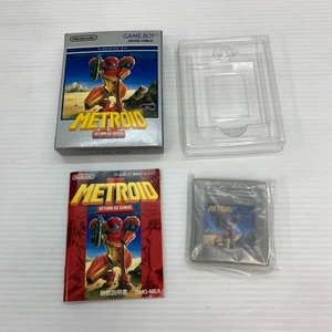 METROID II Return of Samus Game Boy GB completo con scatola manuale raro NTSC-J - Foto 1 di 10