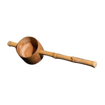  Infusor de té vintage hecho a mano filtro de bambú chino kung fu colador de té Foto 1 de 4