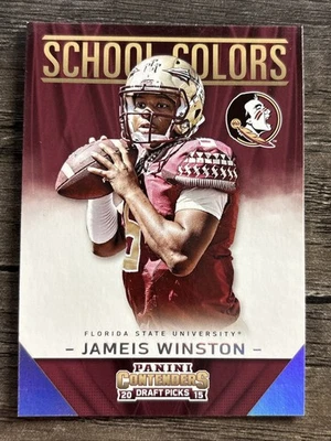 2015 Panini Contenders Draft Picks - School Colors Jameis Winston #2 (RC) - Image 1 of 2