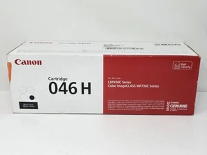 Genuine Canon 046 Black Toner Cartridge, High Capacity (046H) - New & Sealed - Bild 1 von 6