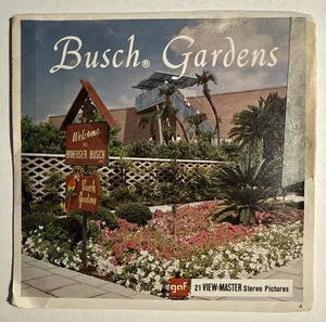 View-Master BUSCH GARDENS TAMPA FLORIDA A 988 - 3 Reel Set (V8) - Picture 1 of 7