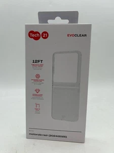 Tech21 EvoClear Series Case for Motorola Razr (2024/2025) - Clear - Picture 1 of 2