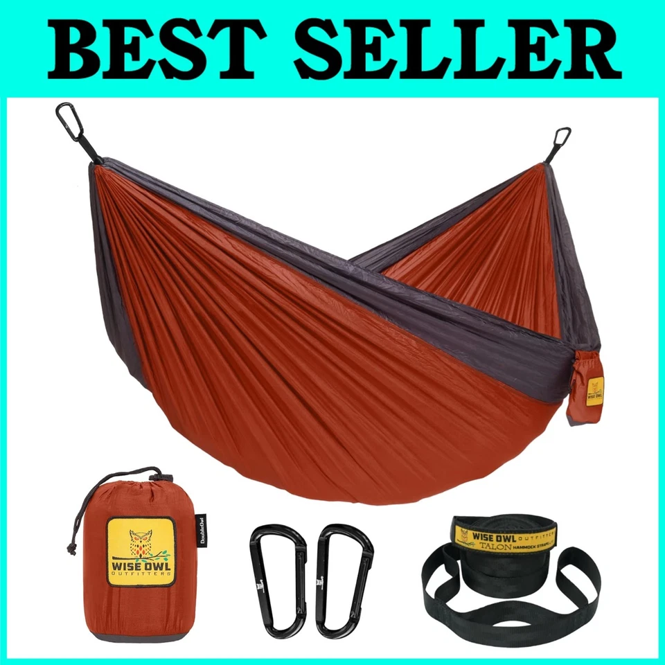 Wise Owl Outfitters Hammock Camping USA BRAND Indoor Outdoor Travel Portable