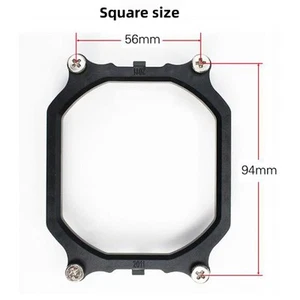 2PCS CPU Heatsink Cooling Fan Mounting Square Bracket Holder For LGA 2011 - Afbeelding 1 van 5