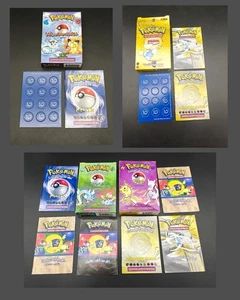 Pokemon Themendeck Base Set Überwuchs Zapp Heißsporn Wasserschwall ♦️OHNE KARTEN - Bild 1 von 10