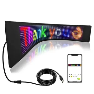 Flexible LED Sign Board Display Programmable with Smart App 78x20cm - Picture 1 of 8