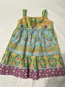 Matilda Jane Size 4 Apron Dress - Picture 1 of 7