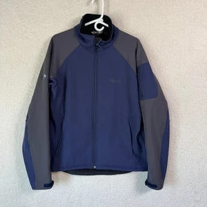 Marmot Jacket Mens Large Softshell Windproof Fleece Lined Outdoor Hiking - Picture 1 of 8