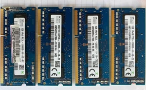 8GB SK hynix 4 x 2GB HMT425S6AFR6A-PB PC3L-12800S DDR3L-1600 Laptop Speicher - Afbeelding 1 van 1
