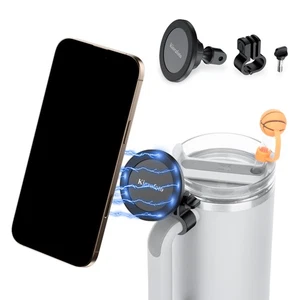 Magnetic MagSafe Phone Holder Mount for Stanley 887ml 30 oz and 1.18L 40 oz  - Picture 1 of 12