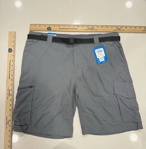 Columbia Kestrel Trail Short Grey Men’s Size 38 10” Inseam NWT - Picture 1 of 6