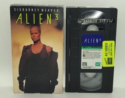 Alien 3 VHS Sigourney Weaver Lance Henriksen David Fincher Untested 1992 - Image 1 of 4