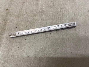 ZOLLSTOCK 1 METER WEHRMACHT LUFTWAFFE ALU PIONIER SPRENGMEISTER TASCHE - Picture 1 of 6