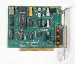 Vintage IBM serial asnychronous communications 1501485 APS 8 bit ISA ISA622 - Picture 1 of 3