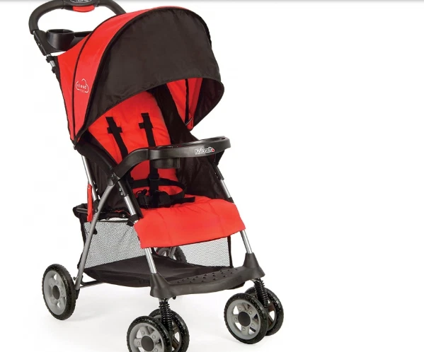 NUEVO Cochecito compacto ligero Kolcraft Cloud Plus - rojo Foto 1 de 4