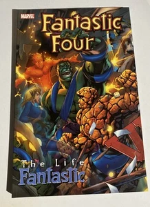 MARVEL COMICS - FANTASTIC FOUR The Life Fantastic SOFTCOVER TPB NEW! Vs. HULK - Picture 1 of 2