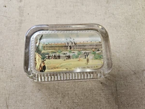 Vintage Paperweight, St. Louis World's Fair, Palace of Education, 5x3x1 - Picture 1 of 6