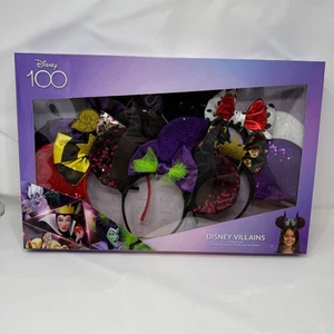 Disney Verkleidung 100 Schurken Verkleiden Ohr Stirnband 5 Stück Set Neu im Karton Halloween - Bild 1 von 17