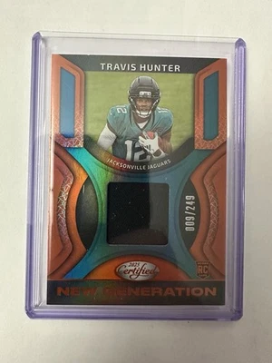 2025 Panini Certified Travis Hunter Rookie Memorabilia /249 🔥🔥 - Image 1 of 4
