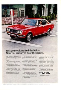 Oldtimer Toyota Mark II Printanzeige 1971 - Bild 1 von 1