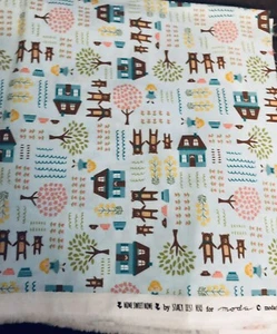 HOME SWEET HOME Stacy lest Hsu Moda 20572 15 QUILT FABRIC Goldilocks 3 Bear BTY - Picture 1 of 7