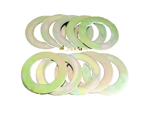 SHIMS WASHER - EXCAVATOR Cat Jcb Volvo Hitachi SIZE 76mm ID x 130 x 2 MM, 10 pcs - Picture 1 of 6