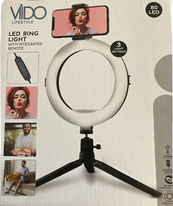 Viido Ring Light with Tripod Stand,Phone Holder&Integrated Remote - Picture 1 of 2
