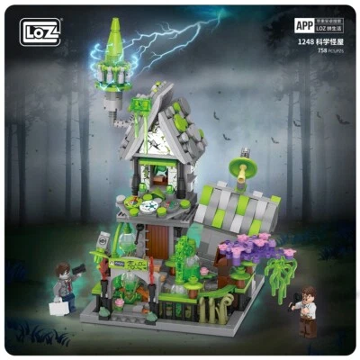 LOZ Halloween Gift Scientist's Lab Building Set Blocks Bricks Toy Kids Adults - image 1 of 4