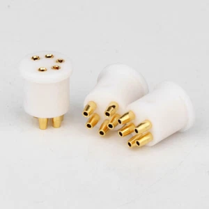 3PCS Preffair TIDP 5 PIN FEMALE Connectors Adapters DIN TONEARM PLUG for GRACE - Picture 1 of 10