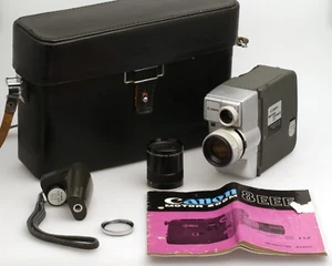 Cámara de película Canon Motor Zoom 8 EEE Normal 8 con accesorios - Imagen 1 de 4