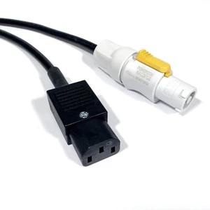 Cavo Alimentazione Neutrik Adattatore, Spina POWERCON bianca a Presa VDE IEC C13 - Foto 1 di 4