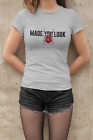 Women's Trendy Tops, Made You Look Bella+Canvas Red Spider Tee Small to 3XL
