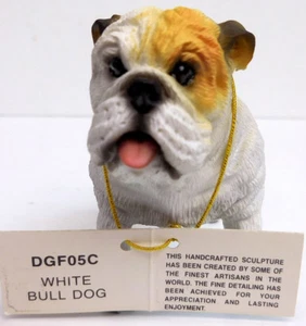BULLDOG, BLANCO, DE PIE, CONCEPTOS DE CONVERSACIÓN, ARTÍCULO DGF05C - Imagen 1 de 5