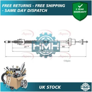 Se adapta a MG ZR 2001-2005 Rover 25 2003-2005 1.1 1.4 1.6 embrague cable amapola - Imagen 1 de 2